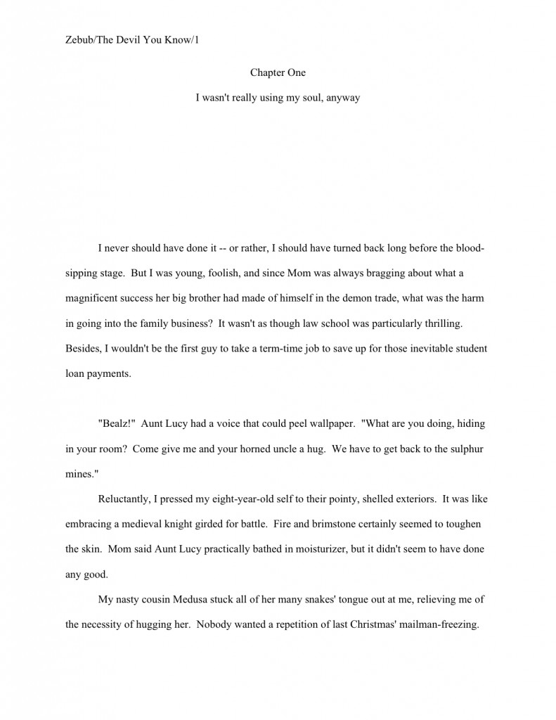 italicized opening 2