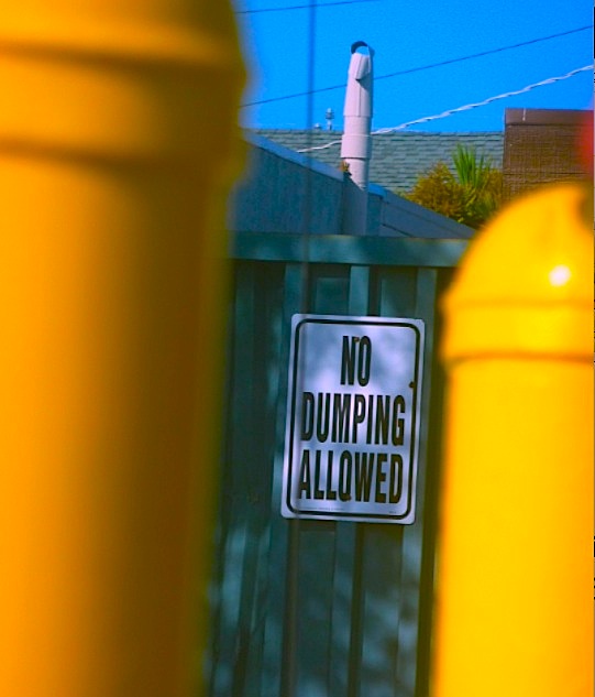 no dumping sign 2