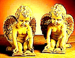 cherubs reading