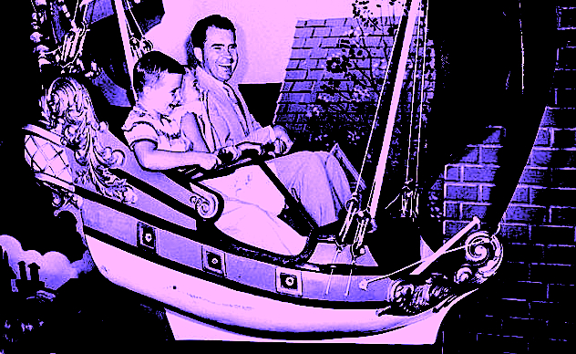 Nixon on peter pan ride