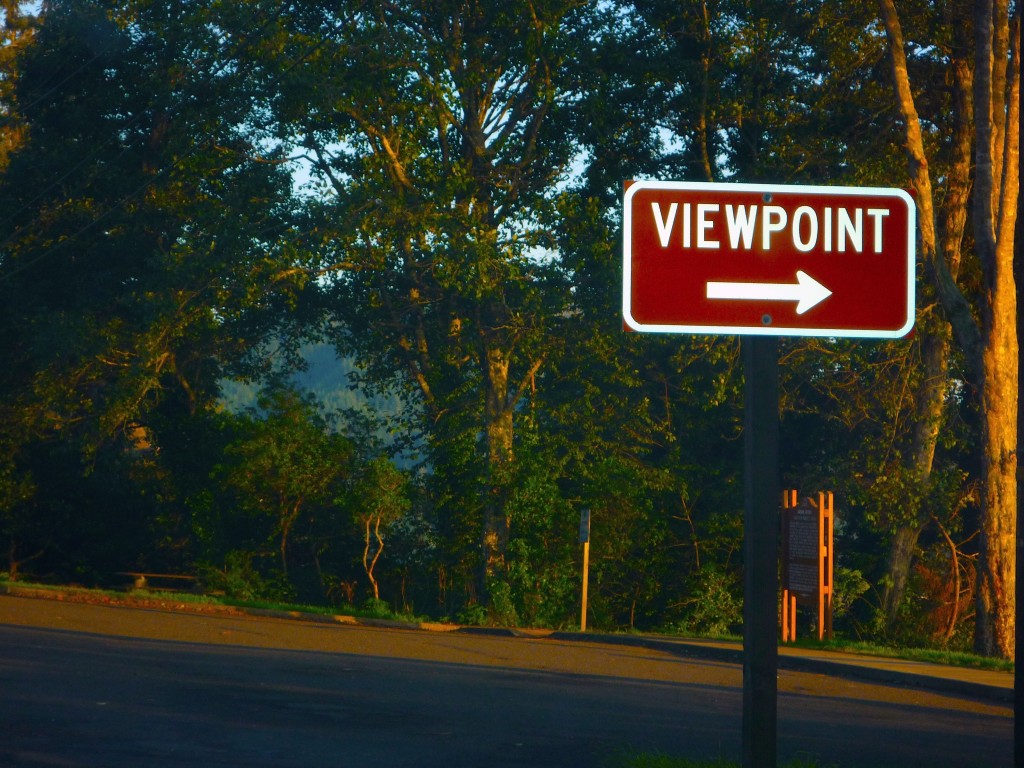 Viewpoint sign