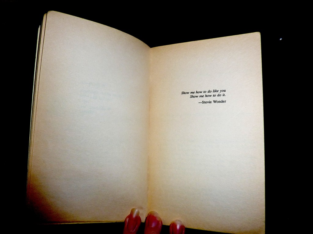 The color purple's epigraph