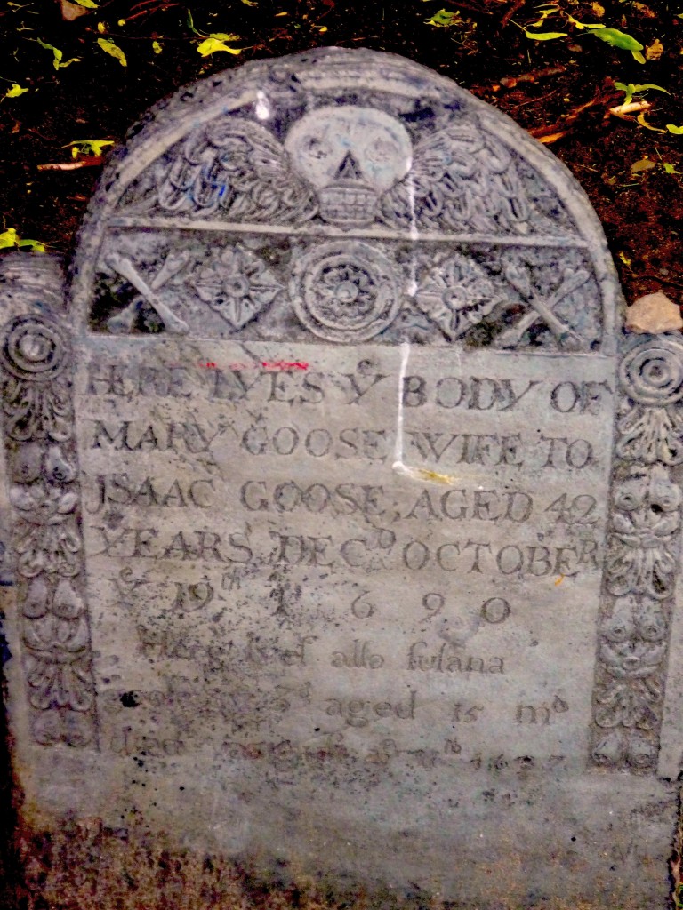 Mother Goose's grave