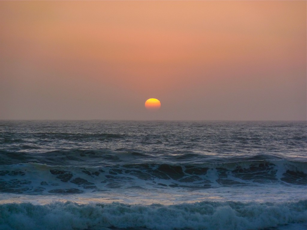 ominous sunset