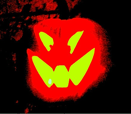 grinning pumpkin 2