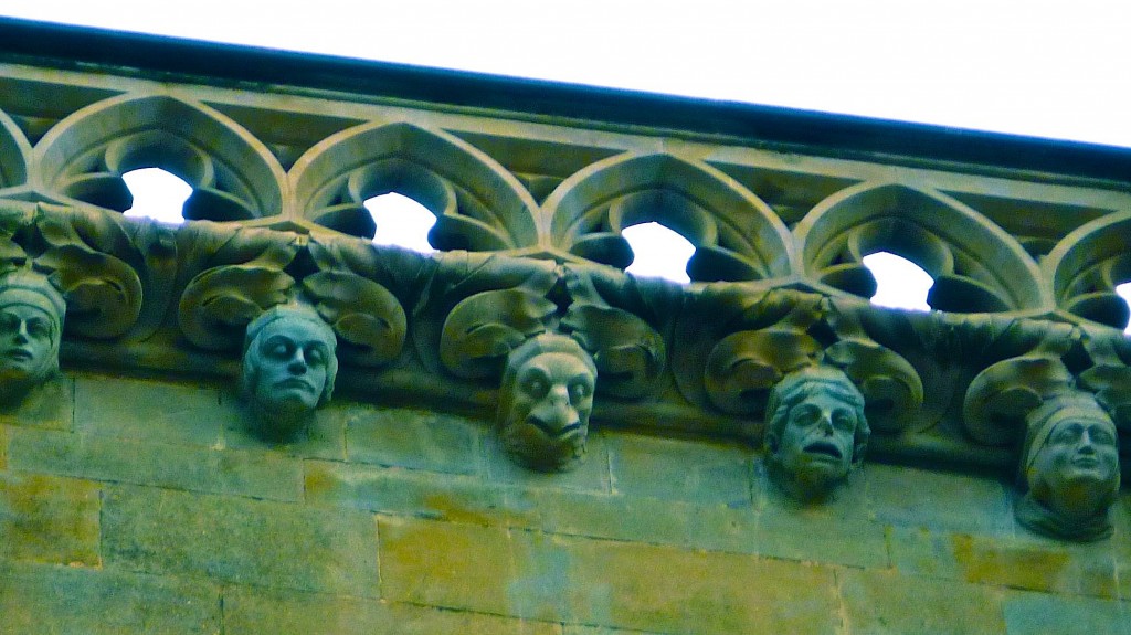 disaproving gargoyles